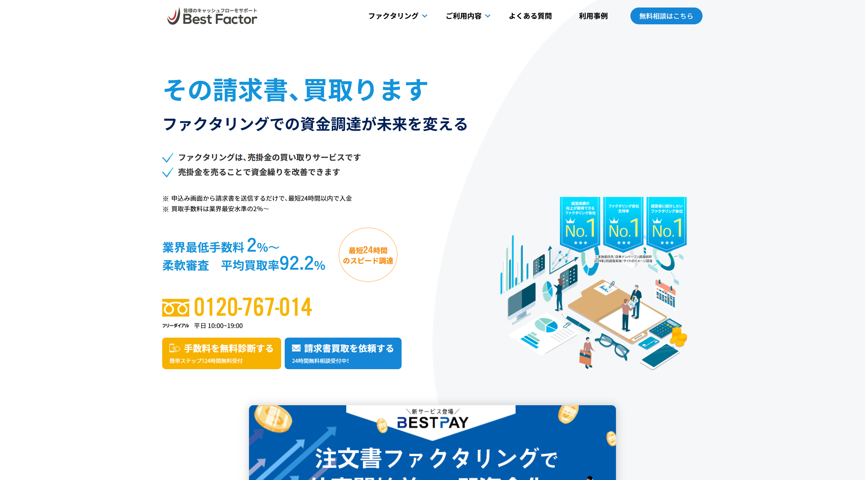 「ベストファクターの口コミ・評判」のアイキャッチ画像